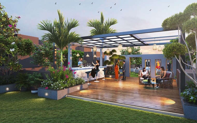 Garden, apex-vedantaa 2 Bedroom 735 Sq.Ft. Apartment In Moshi Pune 10175644