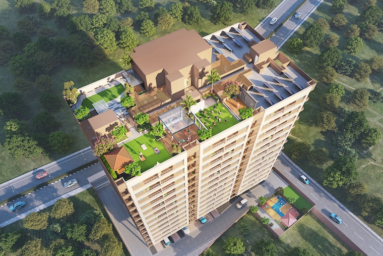 Balcony, apex-vedantaa 2 Bedroom 735 Sq.Ft. Apartment In Moshi Pune 10175644