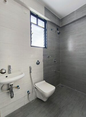 Bathroom in 2 BHK Apartment at Unique Youtopia, Kharadi – for Rent
