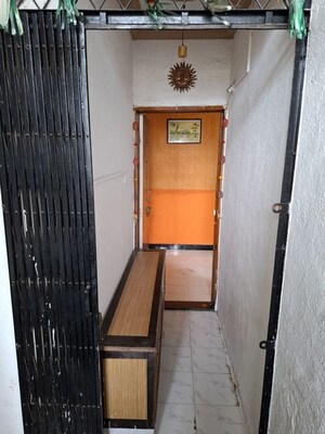 Staircase in 3 BHK Apartment at Pranayraj Plaza, Dhanori – for Rent