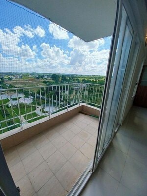 Balcony in 3 BHK Apartment at Godrej Aqua, International Airport Road – for Rent