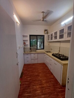 Building Lobby in 1 BHK Apartment at Clover Common CHS, Viman Nagar – for Rent