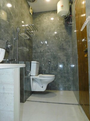 Bathroom in 3 BHK Builder Floor at Hauz Khas – for Rent