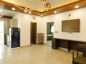 Living Room in 3 BHK Builder Floor at Hauz Khas – for Rent