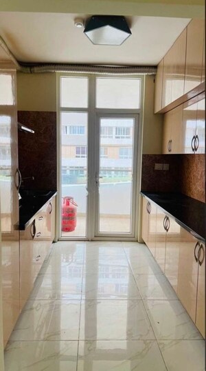 Kitchen in 3 BHK Apartment at Mantri Lithos, Thanisandra – for Rent