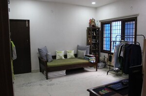 Living Room in 3 BHK Apartment at AB Residency Manikonda, Manikonda – for Sale