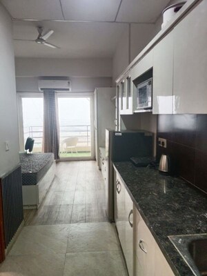 Building Lobby in 1 BHK Apartment at Paramount Golfforeste, Zeta I Greater Noida – for Rent