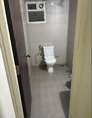 Bathroom in 3 BHK Apartment at Candeur Landmark, Varthur – for Rent