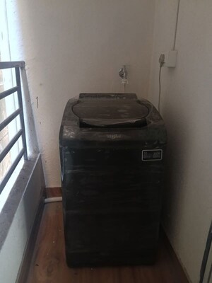 Kitchen in 1 BHK Builder Floor at Rajnigandha Complex, Sainath Nagar – for Rent