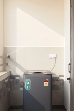 Kitchen in 1 BHK Builder Floor at Gachibowli – for Rent