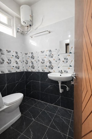 Bathroom in 2 BHK Builder Floor at Kondapur – for Rent