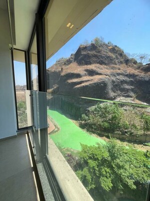 Balcony in 3 BHK Apartment at Kanakia Silicon Valley, Powai – for Rent