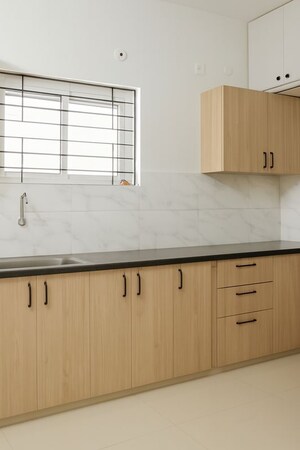 Kitchen in 3 BHK Builder Floor at Kondapur – for Rent