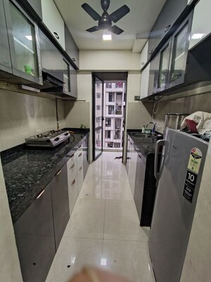 Kitchen in 2 BHK Apartment at Lodha Palava City, Dombivli East – for Rent