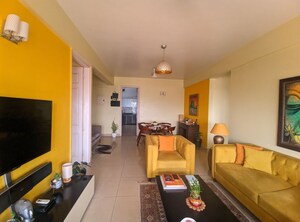 Kitchen in 3 BHK Apartment at Eros Woodbury Tower, Charmwood Village – for Sale