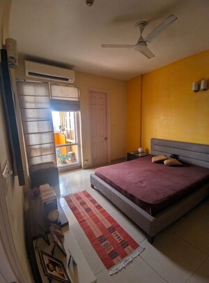 Bedroom in 3 BHK Apartment at Eros Woodbury Tower, Charmwood Village – for Sale