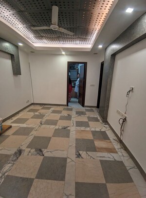 Building Lobby in 2 BHK Apartment at Eros Southend Apartments, Charmwood Village – for Rent