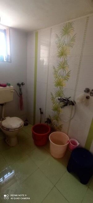 Bathroom in 2 BHK Apartment at Dombivli West – for Rent