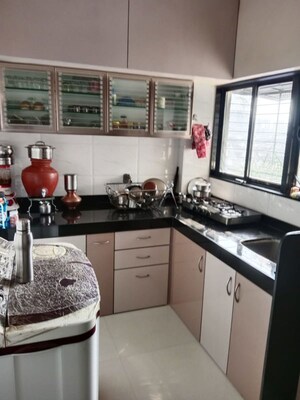 Kitchen in 2 BHK Apartment at Dombivli West – for Rent