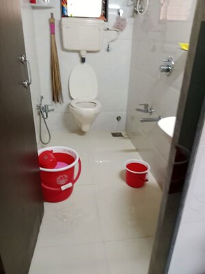 Bathroom in 2 BHK Apartment at Dombivli West – for Rent