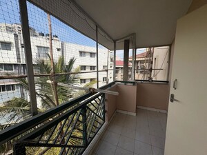 Balcony in 5 BHK Apartment at Richmond Road – for Rent