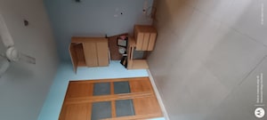 Kitchen in 3 BHK Apartment at Eros Woodbury Tower, Charmwood Village – for Rent