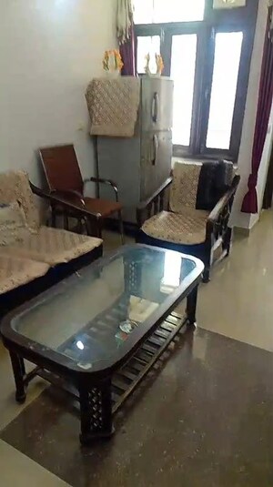 Living Room in 1 BHK Apartment at Techman Moti Residency, Raj Nagar Extension – for Sale