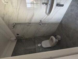 Bathroom in 1 BHK Apartment at Crescent Silverwoods, Powai – for Rent