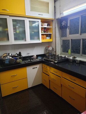 Kitchen in 1 BHK Apartment at Sahajeevan CHS Dadar, Dadar West – for Rent