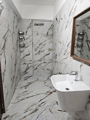 Bathroom in 3 BHK Apartment at Chitrapuri Colony, Manikonda – for Rent