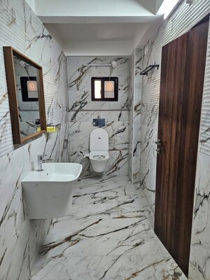 Bathroom in 3 BHK Apartment at Chitrapuri Colony, Manikonda – for Rent