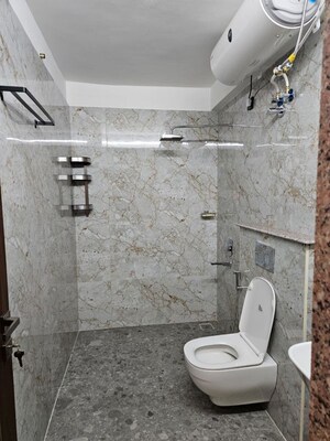 Bathroom in 3 BHK Apartment at Chitrapuri Colony, Manikonda – for Rent