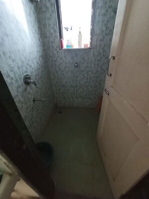 Bathroom in 1 BHK Apartment at Swapnapurti CHS Kharghar, Kharghar – for Rent