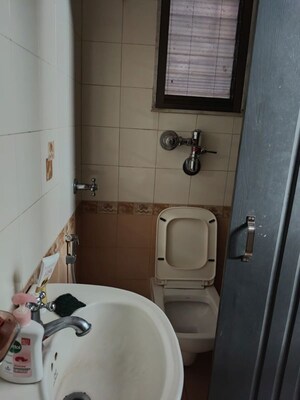 Attached Bathroom in 1 BHK Apartment at Ashok Vihar CHS, Marol – for Rent