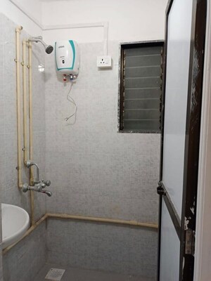 Bathroom in 1 BHK Apartment at SRA Mahalaxmi Building, Mahalaxmi – for Rent