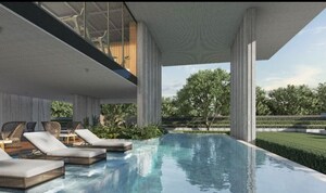 Swimming Pool in 5 BHK Apartment at Raghava Capital 45, Financial District – for Sale