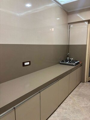 Kitchen in 3 BHK Apartment at Rustomjee Paramount, Khar West – for Rent