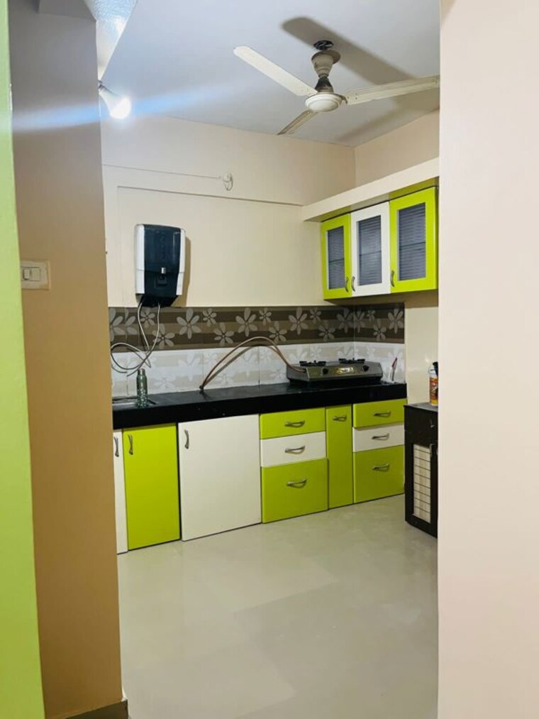 Kitchen, sk-viola 1 Bedroom 605 Sq.Ft. Apartment In Wagholi Pune 10176197