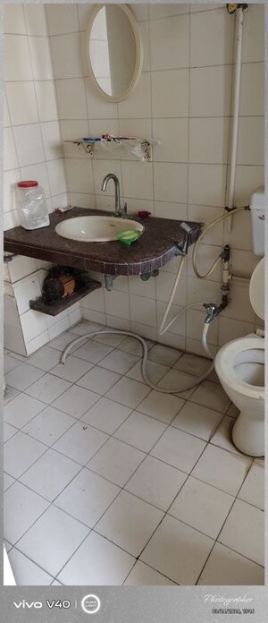 Bathroom in 1 RK Apartment at Piccadilly 1 CHS, Goregaon East – for Rent