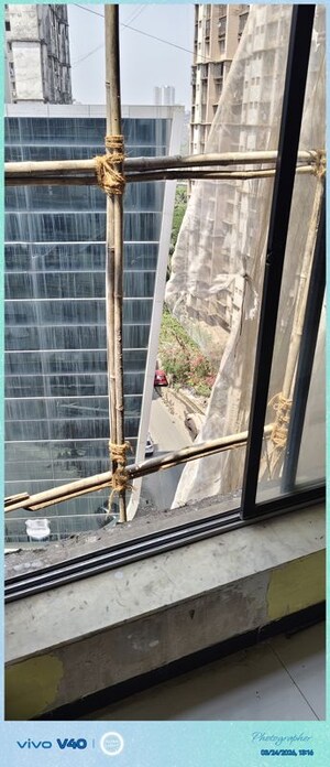 Balcony in 1 RK Apartment at Piccadilly 1 CHS, Goregaon East – for Rent