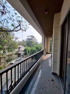 Balcony in 4 BHK Builder Floor at Sukhdev Vihar – for Sale