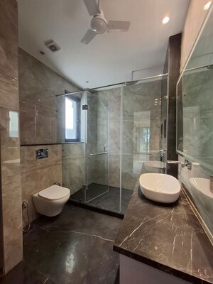 Bathroom in 4 BHK Builder Floor at Sukhdev Vihar – for Sale
