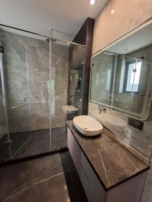 Bathroom in 4 BHK Builder Floor at Sukhdev Vihar – for Sale