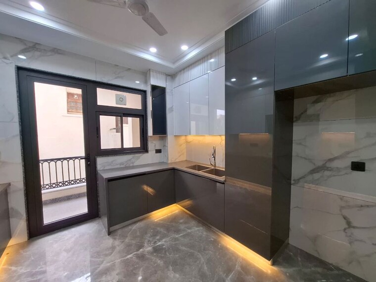 Kitchen, sukhdev vihar 4 Bedroom 3200 Sq.Ft. Builder Floor In Sukhdev Vihar Delhi 10176202