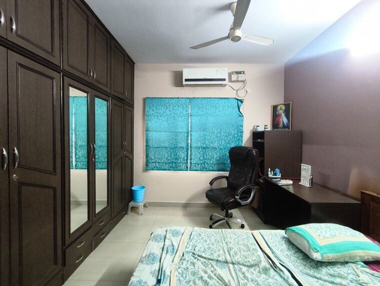 Bedroom, kuteer-arcade 3 Bedroom 1800 Sq.Ft. Apartment In Koramangala Bangalore 10074257