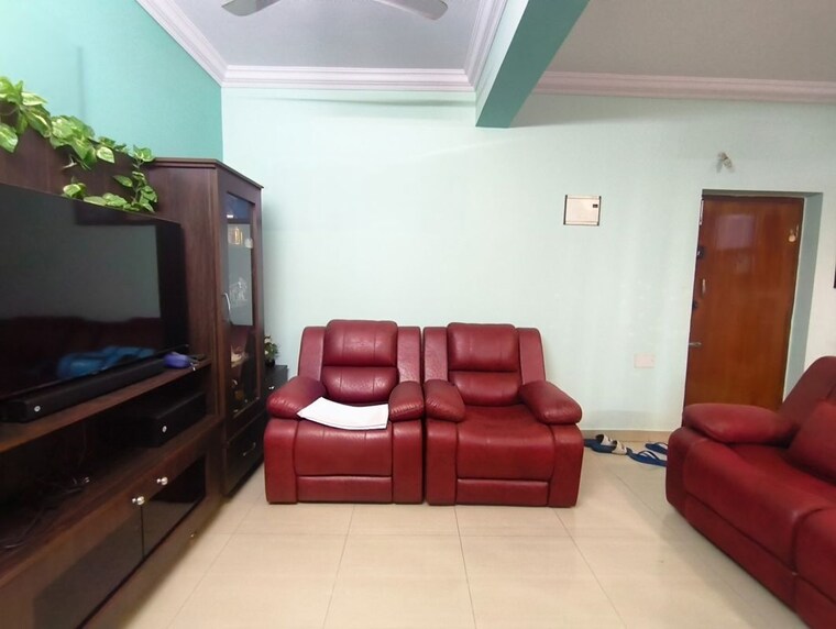 Living Room, kuteer-arcade 3 Bedroom 1800 Sq.Ft. Apartment In Koramangala Bangalore 10074257
