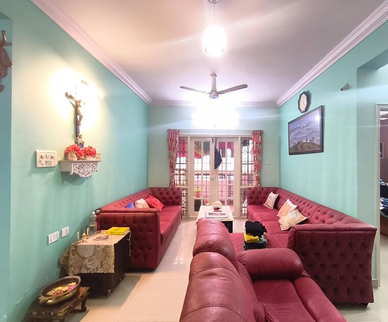 Living Room, kuteer-arcade 3 Bedroom 1800 Sq.Ft. Apartment In Koramangala Bangalore 10074257