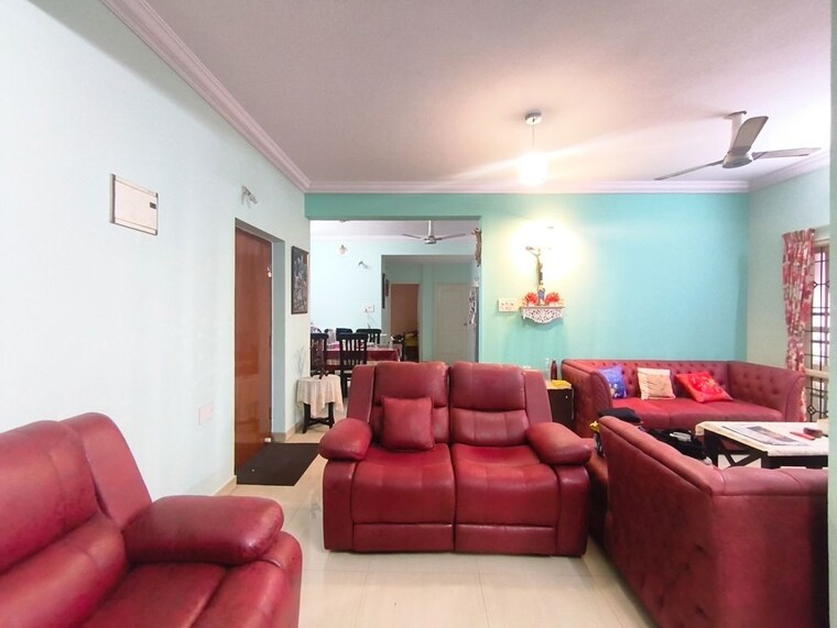 Living Room, kuteer-arcade 3 Bedroom 1800 Sq.Ft. Apartment In Koramangala Bangalore 10074257