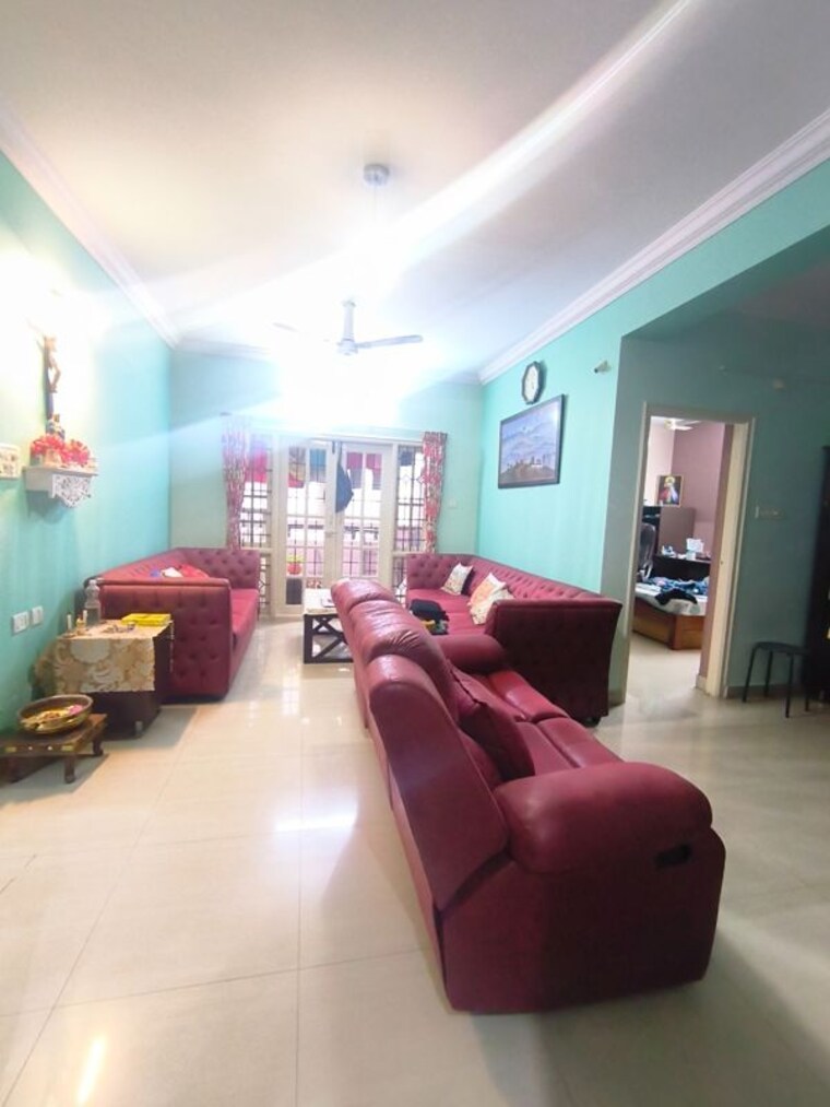 Living Room, kuteer-arcade 3 Bedroom 1800 Sq.Ft. Apartment In Koramangala Bangalore 10074257