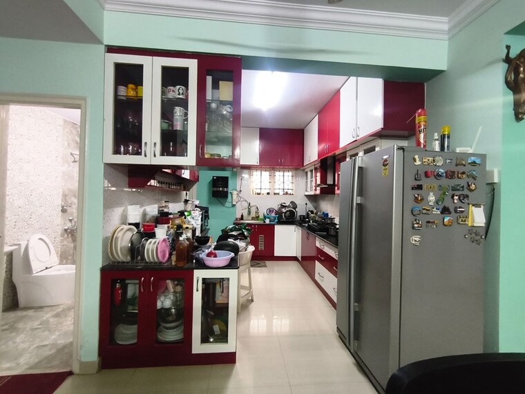 Kitchen, kuteer-arcade 3 Bedroom 1800 Sq.Ft. Apartment In Koramangala Bangalore 10074257